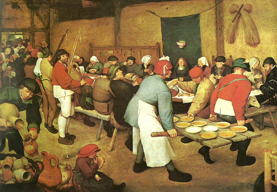 Pieter Bruegel bondbrollopet
